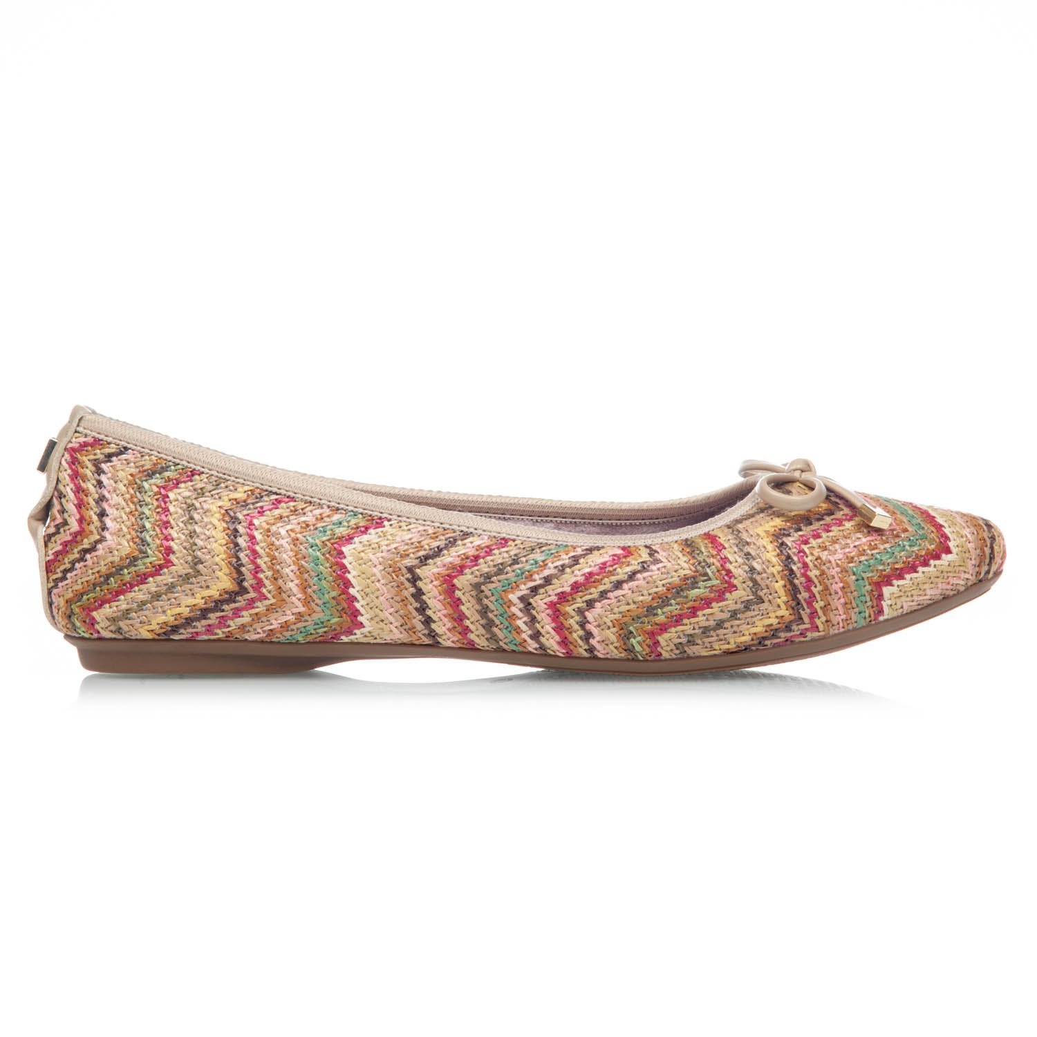 フラットシューズ Butterfly Stap Ballerina Flats BUTTERFLY TWISTS - SATIN - BALLERINA FLATS / FOLDING SHOES